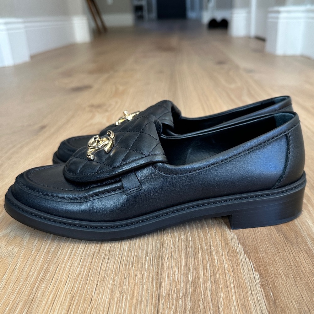 CHANEL Quilted Tab Loafer - Picture 3 of 6